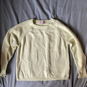 Women's Light Lemon Yellow Sweater